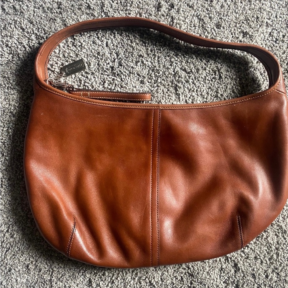 Tan Coach Ergo Hobo Bag/Purse